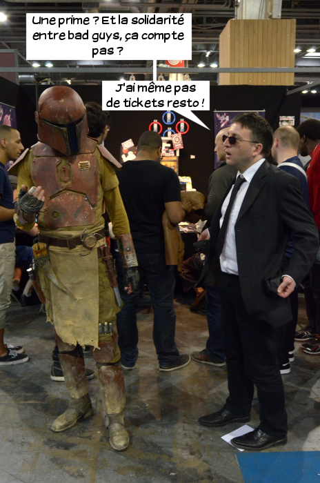  Jake: Une prime? Et la solidarité entre bad guys, ça compte pas? J'ai même pas de tickets resto!