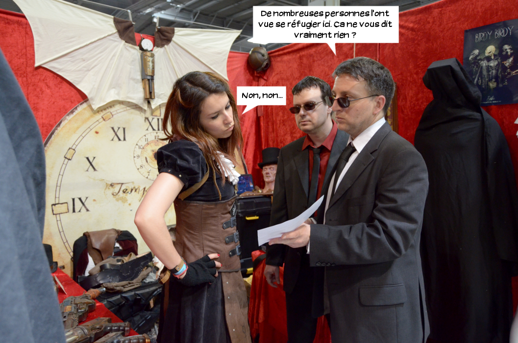  Jake: De nombreuses personnes l'ont vue se réfugier ici. Ca ne vous dit vraiment rien? Alice: Non, non...